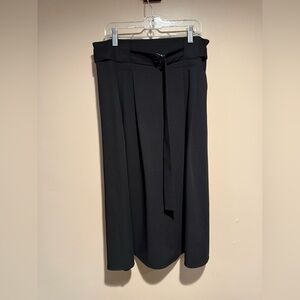 ba&sh Belted Midi Skirt Minimalist Flowing Pleated Capsule Women XS